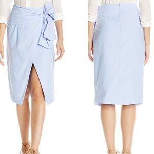 J.O.A. Women's Wrap Style Pencil Skirt